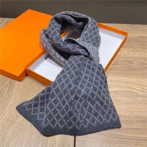 Hoge kwaliteit sjaal set voor mannen vrouwen winter wol Modeontwerper kasjmier sjaal Ring luxe geruite ruit sciarpe echarpe homme Maat 180*35CM