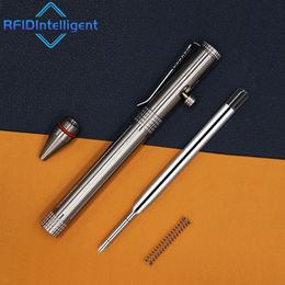 Self-défense auto-défense Tactical Pen Emergency Tungsten Steel Glass Breaker Multipurpose Survival Supplies EDC Tools