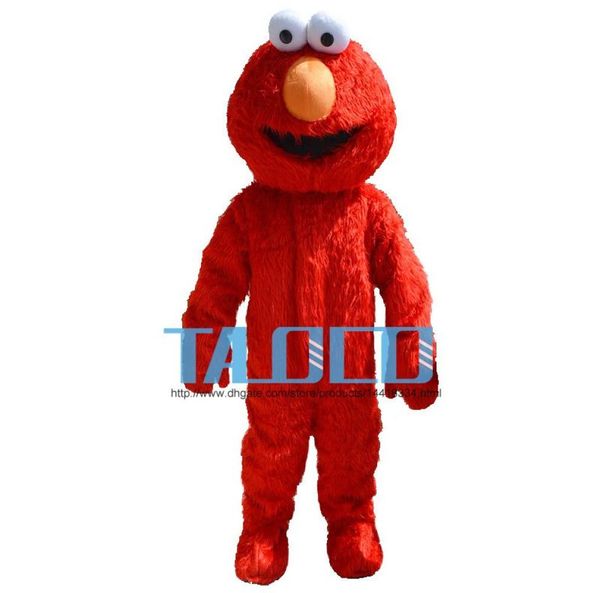 Sesame sesame street rojo elmo monstruo mascota disfraz de disfraces fantásticos 9527953