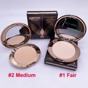 AirBrush Finition sans défaut Micro Poudre #2 Medium #1 Poudre de réglage de maquillage équitable Perfection de teint 8g 0.28OZ