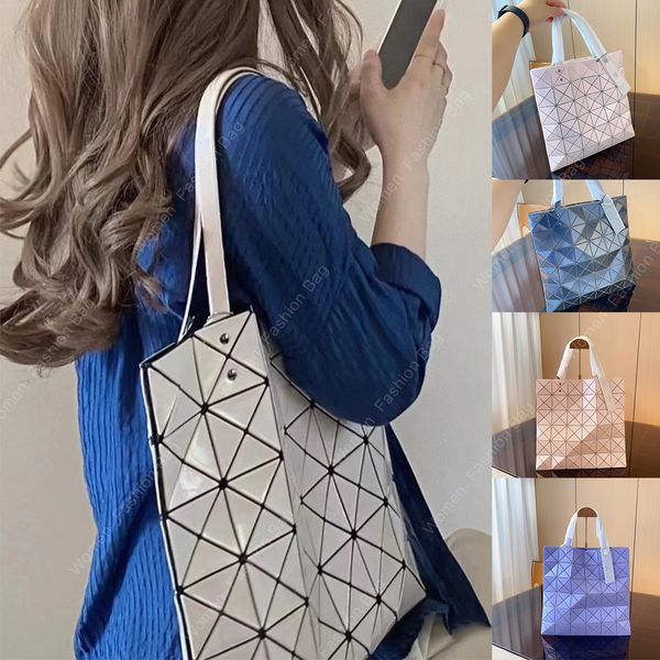 Bolso de compras de alta calidad Bolso de mano Bolso de hombro de moda para mujer Six Grid Brillante Gran capacidad MM Bolsos de mano Mochila Bolsa de computadora de trabajo de lujo