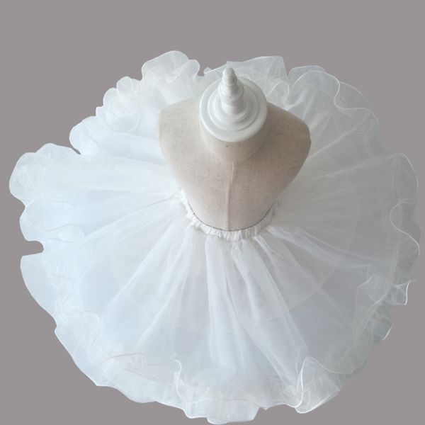 Hohe Qualität Kurze Kinder Petticoat Ballkleid Slip Für Blumenmädchen Weiß Kinder Zubehör Kostenloser Versand