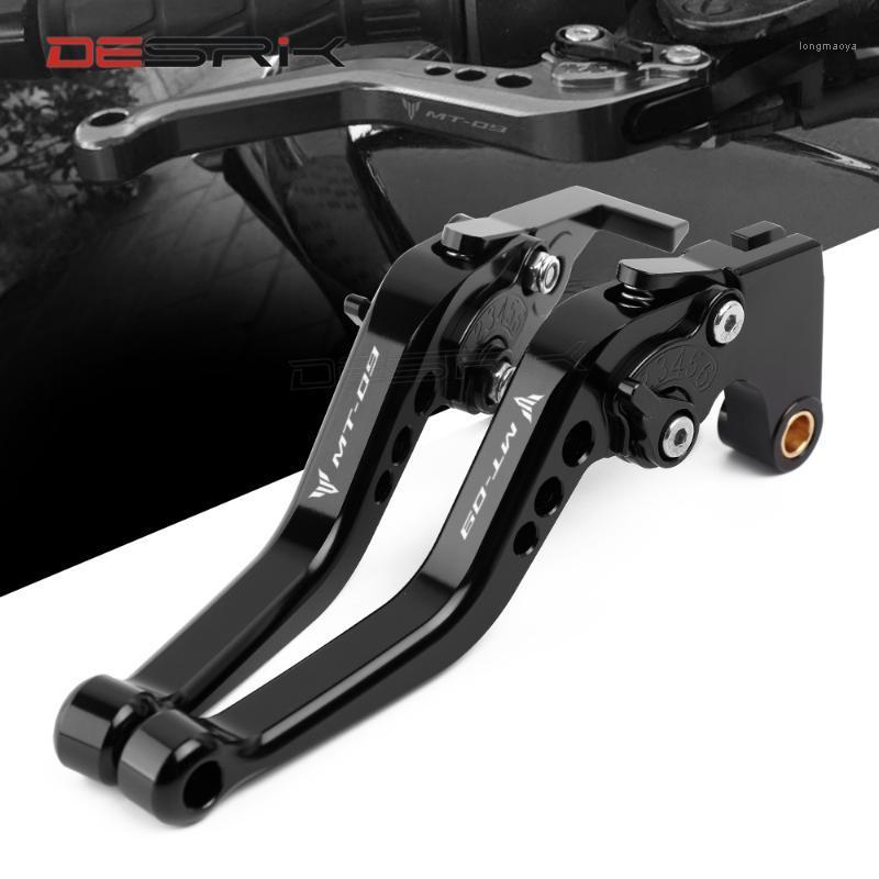 High Quality Short levers For MT-09 mt09 fz09 MT 09 2014 2020 2020 CNC Adjustable Brake Clutch Levers1