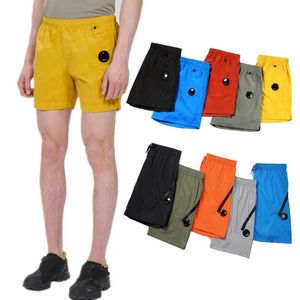 Hoge kwaliteit shorts Designer Mens Lens Pocket Short Casual Korter Dyed Beach Jogging