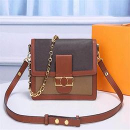 Hoge kwaliteit schoudertassen DAUPHINE handtassen crossbody dames heren portefeuilles Hoge kwaliteit schoudertassen hobo plunjezak postbode bag2826