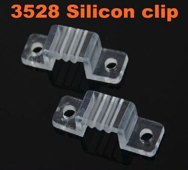 Clip de silicona de alta calidad para sujetar la barra de luces 3528, accesorios de iluminación profesional, luces LED, luces