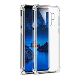 Étui de téléphone portable en silicone de haute qualité pour Samsung Note9 S9 Plus S8 étui de téléphone portable souple de protection complète