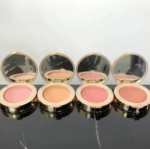 Alta calidad Rosa sedosa Albaricoque tierno Rosa radiante Coral brillante 4 colores 5,5 g Maquillaje con rubor estrella Iluminador Tono de piel Entrega rápida