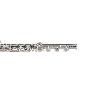 Instrument de Machine à trous de flûte à 17 clés plaqué argent de haute qualité
