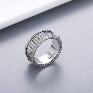 Anel banhado a prata de alta qualidade tridimensional rei cobra listra anéis para personalidade unissex hip hop moda jóias fornecimento288b
