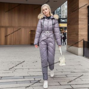 Ensemble de combinaisons de ski de haute qualité pour femmes pantalons de veste imperméables et chauds avec équipement de snowboard