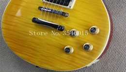 Slash -handtekening van hoge kwaliteit LP Guitartiger Flame Maple Electric Guitarsolid Mahonie Slash Guitaa2018R 9268335