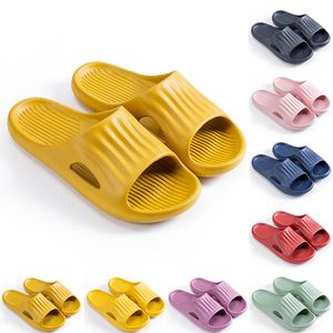 Haute qualité pantoufles diapositives chaussure hommes femmes sandale plate-forme baskets hommes femmes rouge noir blanc jaune toboggan sandales formateurs extérieur intérieur pantoufle taille style