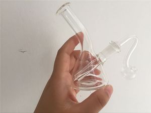 haute qualité petit barboteur en verre nouveau design pipe à eau en verre bong mini fabrication de plate-forme pétrolière livraison gratuite