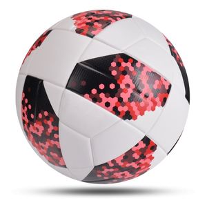 Ballons de football de haute qualité Bureau Taille 4 Taille 5 Football PU cuir extérieur Champion Match League Ball futbol bola de futebol 220708