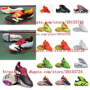 Chaussures de Football de haute qualité, bottes de Football, précision + bottes FG, crampons, baskets d'entraînement pour hommes, chaussures d'extérieur