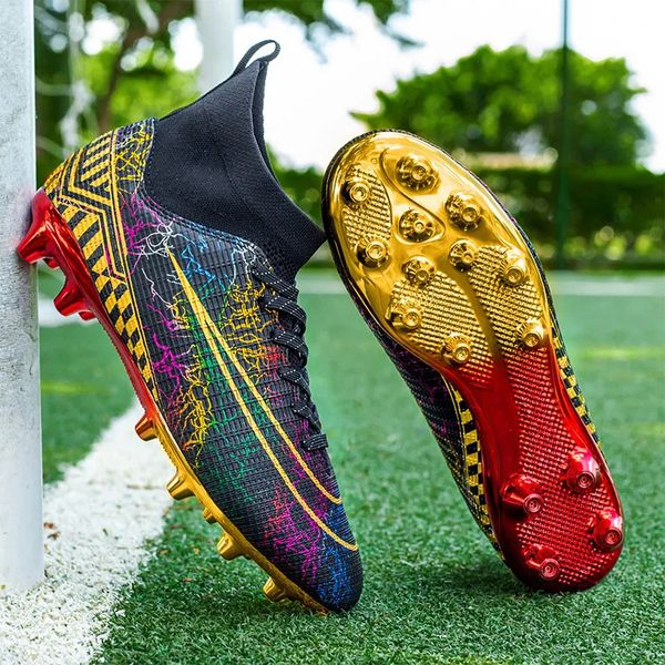 Zapatos de fútbol de alta calidad Neymar Botas de fútbol Futsal Chuteira Campo Cleats Hombres Zapatillas de deporte Ourdoor Mujer Calzado TF / AG 240111