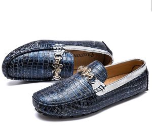 Hoge kwaliteit zachte heren loafers handgemaakte luxurys casual schoenen mocassins voor mannen split lederen platte schoen groot formaat 38-48