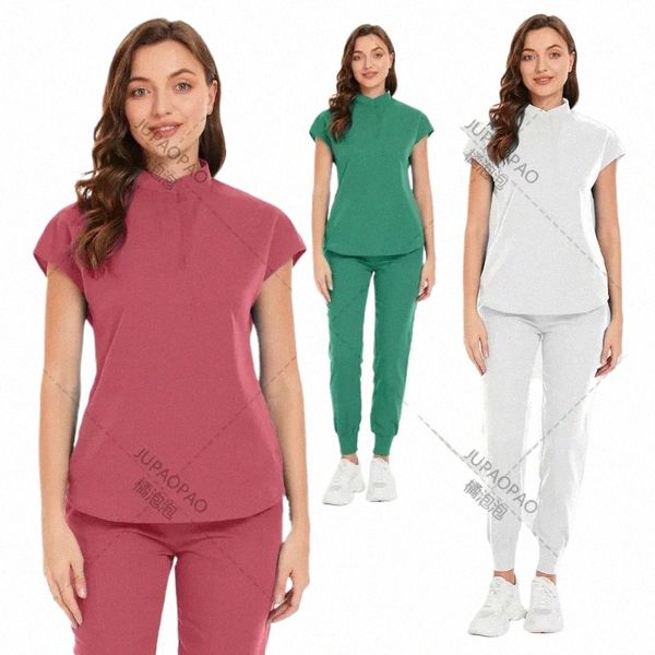 Uniformes de spa de alta calidad Mujeres Servicio de salud multicolor Ropa de trabajo de enfermería Phcist Ropa de trabajo médico Uniformes Mujeres Z0jf #