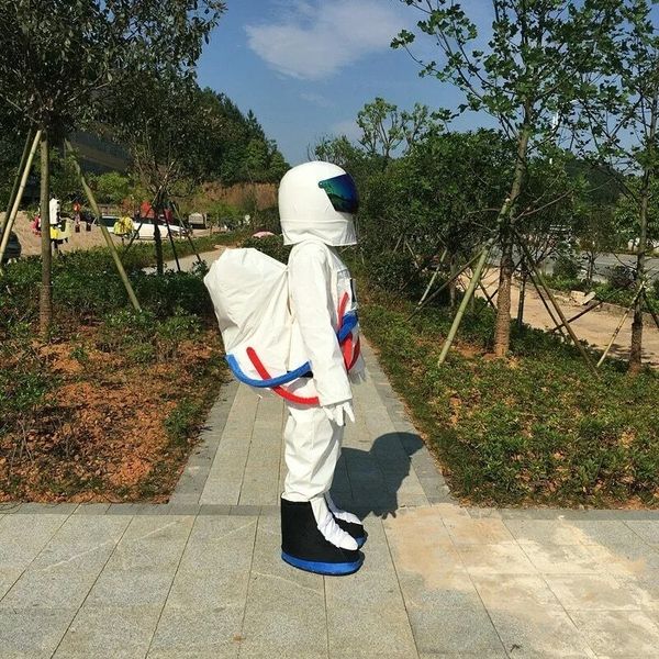 Costume de mascotte d'astronaute de combinaison spatiale de haute qualité cadeau d'anniversaire de l'enfant vêtement pas cher unisexe pour la mascotte de combinaison spatiale