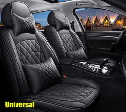 Couvercle de siège d'auto spécial de haute qualité pour Jaguar Tous les modèles XF XE XJ FPACE F Firm Soft PU Leather Water Proof Seat Soutr Covers Universal1399402