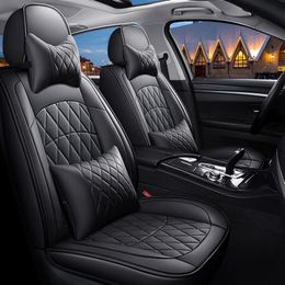 Housses de siège de voiture en cuir spécial de haute qualité pour Jaguar Tous les modèles XF XE XJ F-PACE F ferme softFaux Leatherette Automotive Vehicle 288S