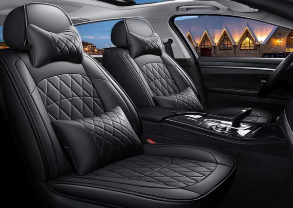 Fundas de asiento de coche de cuero especial de alta calidad para Jaguar todos los modelos XF XE XJ FPACE F firme vehículo automotor de polipiel sintética suave 59367467