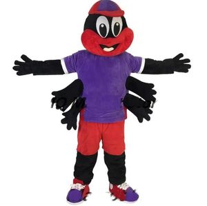 Haute qualité araignée aranéide mascotte Costume dessin animé ensemble fête d'anniversaire jeu de rôle taille adulte carnaval cadeau de noël