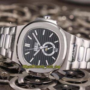 Hoogwaardige sport nautilus 5726 1 5726 1a-001 datum maanfase wijzerplaat automatisch herenhorloge 316l roestvrijstalen band sporthorloges 299z