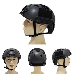 Hoogwaardige sporthelmen Tactische helm Militaire Leger Helmet Paintball Outdoor Hunting Wargame Beschermende helmapparatuur 240428