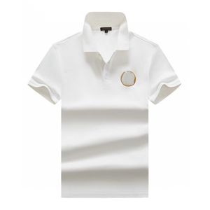 Desinger Vêtements polo luxe Italie Hommes T-Shirt High Street Broderie caractère Impression vêtements Respirant LHigh Qualité mode hommes polos taille M-XXX