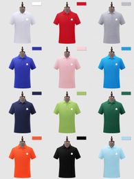 Diseñador de verano de alta calidad Mens Polo Camiseta V Men Tops Tops Tops Woman Woman Mand Man Camisa Polo Plus Tamaño S-4XL 5XL 6XL