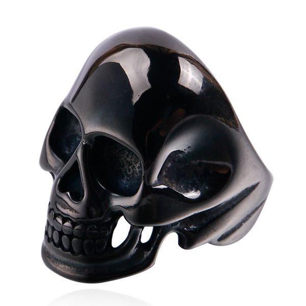 Joyería de anillo de calavera de acero inoxidable de alta calidad para regalo de hombres