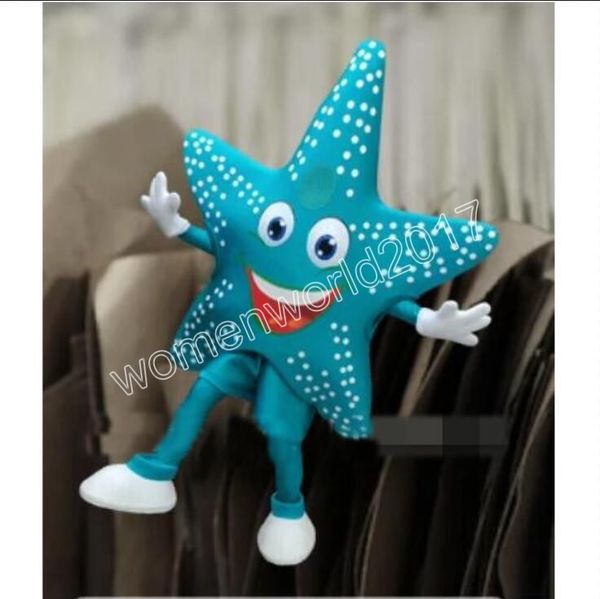 Haute qualité Star Fish Costume De Mascotte Simulation Personnage De Dessin Animé Outfit Costume Carnaval Adultes Fête D'anniversaire Fantaisie Outfit pour Hommes Femmes