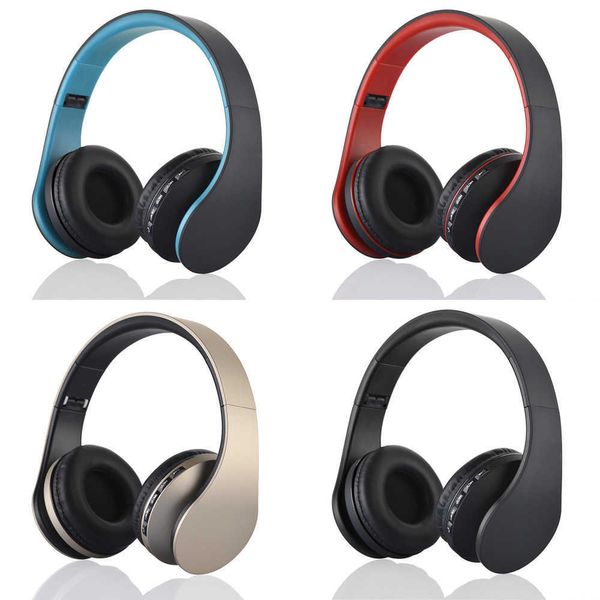 Écouteurs Bluetooth basse stéréo de haute qualité, casque d'écoute sans fil avec microphone pour téléphones intelligents, jeux, musique, sport