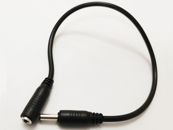 Câbles CC, alimentation CC droite 3,5 x 1,35 mm mâle à femelle, câble adaptateur d'extension d'environ 30 cm/10 pièces