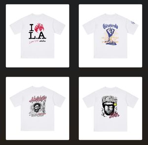 Streetwear Hellstar Shirt Designer Mens Shirts Men Graphic Tees T-shirt Unisexe Tshirts à manches courtes Tops High Street Hip Hop T-shirt Oversize S-XL