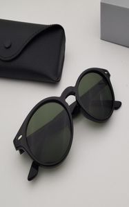 Hoge kwaliteit gestreepte cirkel zonnebril Steampunk heren dames merk designer bril Oculos De Sol Shades UV-bescherming met doos4912340