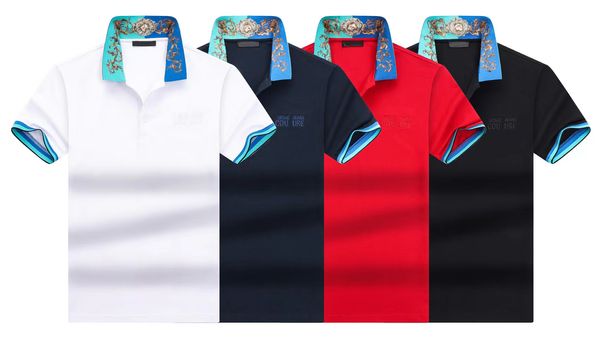 Haute Qualité Style Hommes Designer Polo tshirt Vêtements Hommes t-shirt Polos Marque De Mode Été Affaires Loisirs Polos Running En Plein Air À Manches Courtes Sportswear