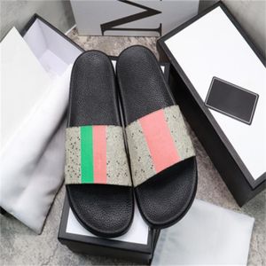 Hoogwaardige stijlvolle slippers tijgers mode klassiekers dia sandalen mannen vrouwen schoenen tijger kat design zomer Huaraches home a5