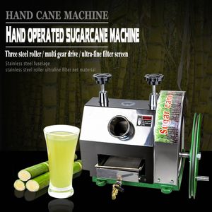 Presse-agrumes de canne à sucre de haute qualité à main Carrielin Machine de canne à sucre de bureau en acier inoxydable
