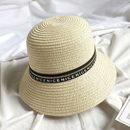 Chapeau de paille pour enfants de haute qualité garçons et filles chapeau de soleil bébé chapeau de soleil