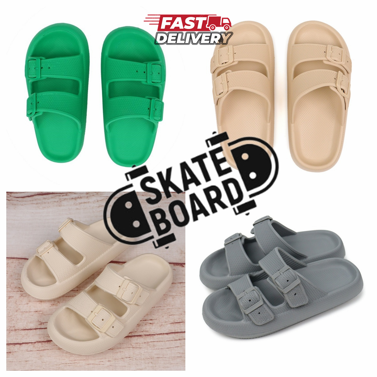 Yüksek kaliteli yaz sıcak satış açık boş zaman platformu terlik erkekler kadınlar anti -slip sandaletler deri süper yumuşak taban düz ayakkabılar siyah plaj terlikleri