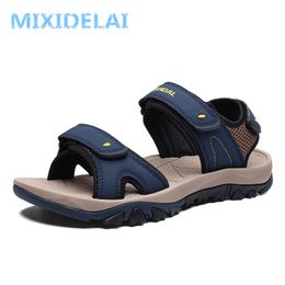 Haute qualité été hommes sandales antidérapant doux confortable en plein air hommes chaussures nouvelle mode hommes chaussures décontractées taille 3946