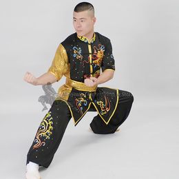 Hoogwaardige zomerse shortsleeves tai chi uniform kung fu vleugel chun pak vechtsporten kostuum op maat gemaakte behoefte metingen