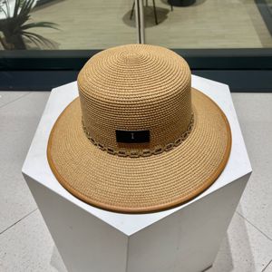 Sombrero de paja con visera de alta calidad, la primera opción para protegerse del sol, un sombrero para el sol imprescindible para viajes de verano, tres colores son opcionales fashionbelt006