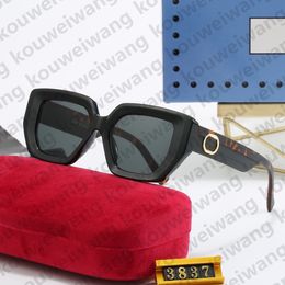 Lunettes de soleil de haute qualité Classic Men and Women Designer GGGCC Brand Designer Sunglasses Lunettes de haute qualité UV400 Lens Unisexe Driver Peset LogUat Path Optimiste