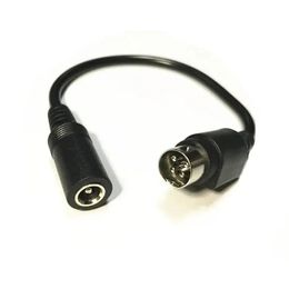 Hoge kwaliteit bewakingsvideo -recorder Power Conversion Connector Line met DC55 21 vrouwelijke tot ronde Poort 4 vier -pins - ontworpen voor lang