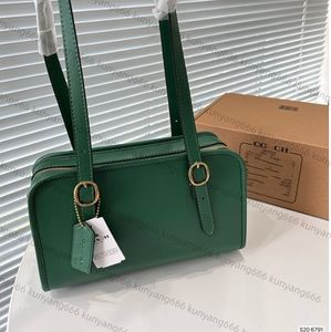 Alta calidad SWING ZIP diseñador de lujo Vintage COA CH flores bolsos de cuero mujer moda tendencia bolso de hombro tipo bandolera cartera