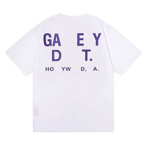T-shirt de haute qualité T-shirt d'été à manches courtes avec des lettres T-shirt pour hommes Designer matériel de robe en coton